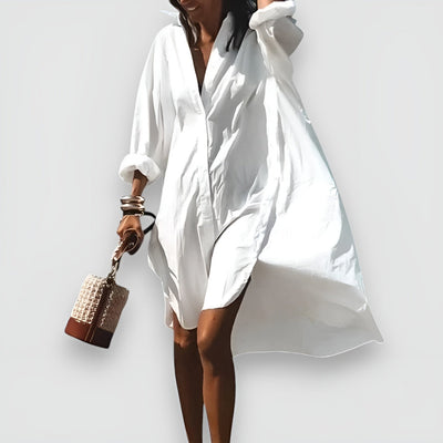 Kleid mit Print | Lockerer Schnitt | Sommerlicher Flair