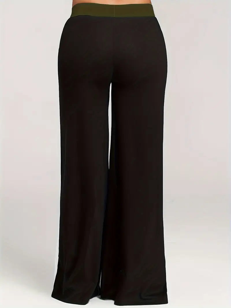 Heidi | Mühelos schicke Color-Block-Weite-Hosen