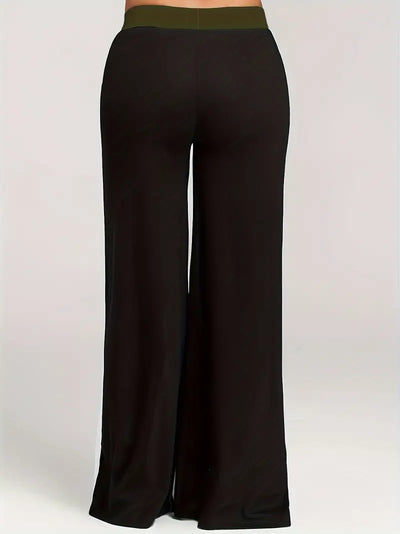 Heidi | Mühelos schicke Color-Block-Weite-Hosen