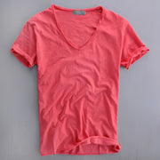Lemuel - Komfortables Sommer-T-Shirt für Herren – Rot