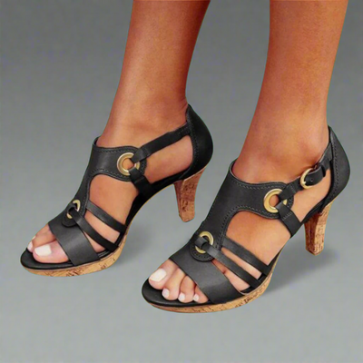 Jutta | Bequeme Sandalen mit Absatz