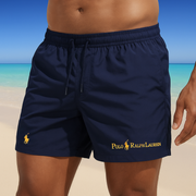 Schnell trocknender Badeanzug für Herren in Premiumqualität – Navy Blau