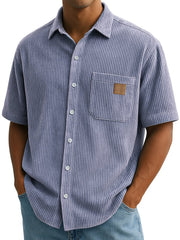 Anwick - Weiches Rippenshirt – Lila
