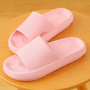 Badslipper für Damen und Herren mit dicker Sohle – ROSA