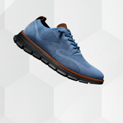Branoc - Leichte Sneaker – Schwarz und Blau