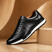 Harvic - Gepolsterte Sneaker – Schwarz