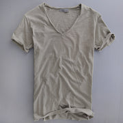 Lemuel - Komfortables Sommer-T-Shirt für Herren – Grau