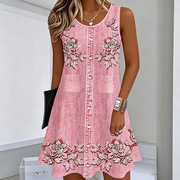 Coriselle - Soft-Touch-Sommerkleid – Pink