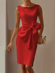 Patricia | Urlaubsstimmung Neue Schleifenkleid-Edition – Rosenrot