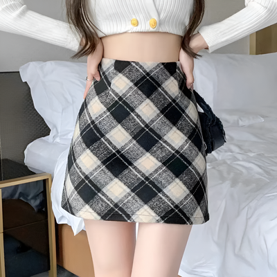 Magali | Zeitlose Plaid-Eleganz für jede Saison