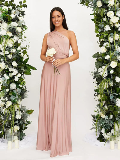 Angela - Elegantes Ärmelloses Langes Maxikleid