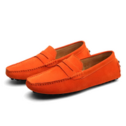 Kervin - Herren Mokassins für einen lockeren Look – Orange