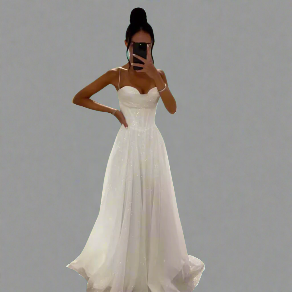 Annika | Elegantes Maxikleid aus Premiumstoff für sonnige Anlässe