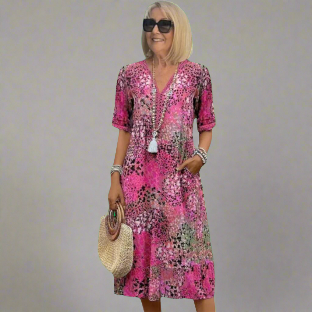 Wilna | Luftiges Frühlingskleid aus Premiumstoff