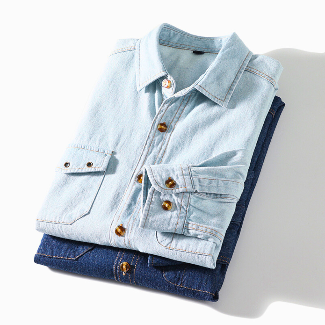 VINCENZO CARLO DENIM HEMD