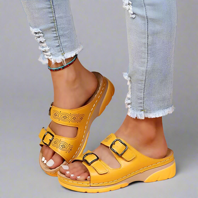 Verharda | Orthopädische Ledersandalen mit Sofort-Komfort