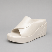 Alcinia - stützende Keilpantoletten – Beige