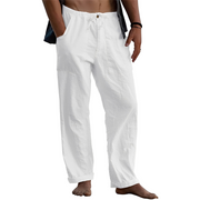 Stephen - Herren-Hose - für ein sonniges Outfit – Weiß