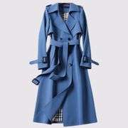 Adrastea - Leichter Trenchcoat – Blau