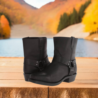 Jannes robuste Bikerstiefelette