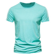 Herren Kurzarm T-Shirt 1+1 Frei – Hellgrün