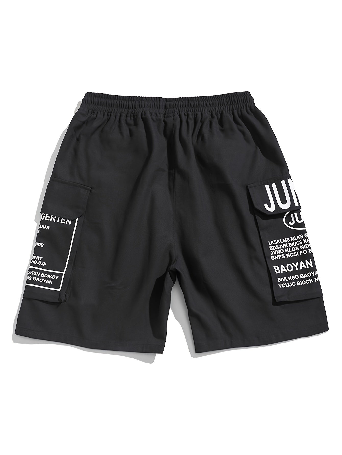 Sommer Shorts Herren mit Letter-Print Streetstyle Look - Milan