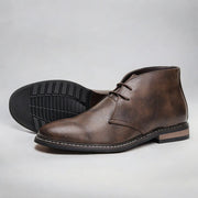 Arthur | Klassische Chukka Herrenstiefel Mit Orthopädischem Komfort – Dunkelbraun