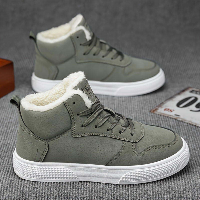 Winterschuhe Herren | High Cut mit Schnürung und Innenfutter