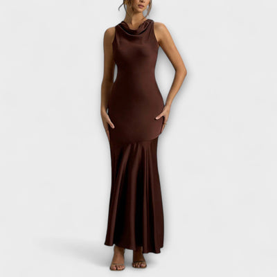 Lennon - Elegantes Maxikleid aus Satin
