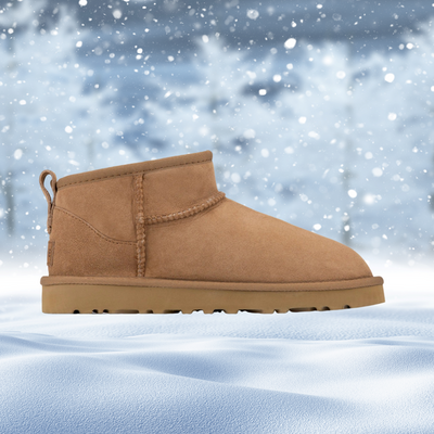 Alva - kurze winterstiefeletten aus mattem echtleder