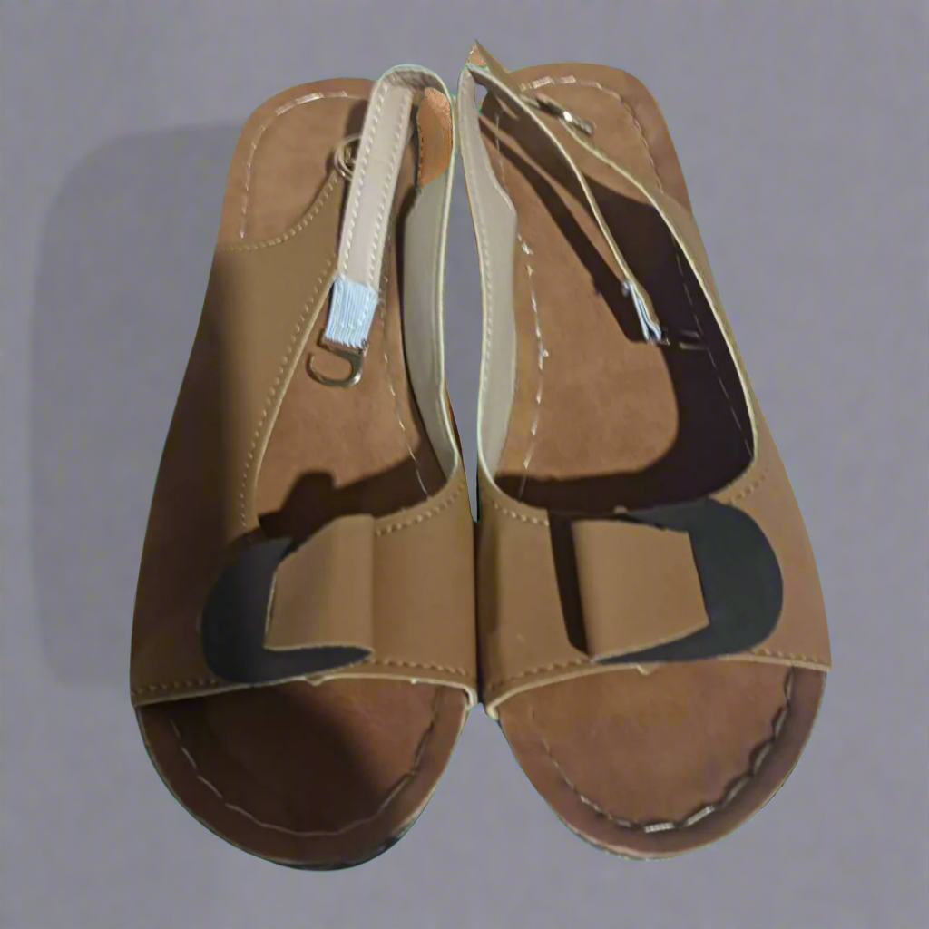 Clara | Retro Wedge Sandalen für Damen – Komfort und Stil