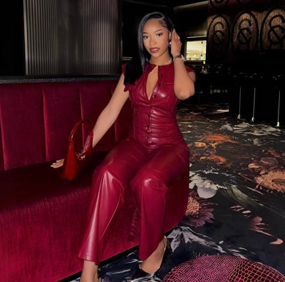 Anoushka | Sexy Herbst Rüschensprunganzug