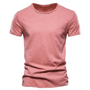 Herren Kurzarm T-Shirt 1+1 Frei – Rosa