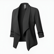 Blazer Mit Langen Ärmeln Für Damen Formal - Vittorelli – Schwarz