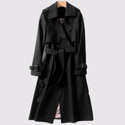 Adrastea - Leichter Trenchcoat – Schwarz