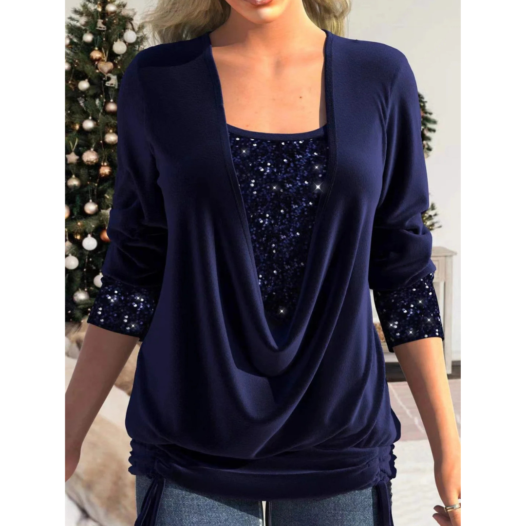 Marlee - Elegantes Pailletten-Oberteil für Damen