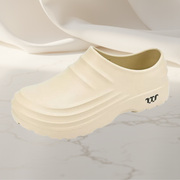 Herren Gummi Slipper – Creme