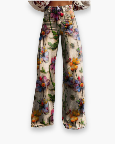 Damen Elegante Stoffhose | Vielseitig und Bequem