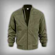 Herren Sommerjacke Mit Reißverschluss – Grun