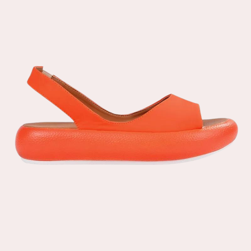 Bequeme Damen Sommerschuhe mit dicker Sohle – Tilda