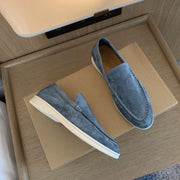 Rowan | Elegante Herren-Loafer aus Leder für Alltag – Hellblau