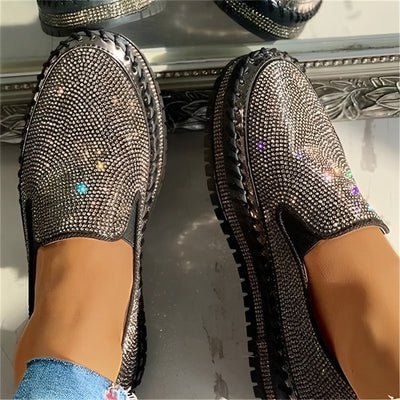 Candy Gem - Funkelnde Diamant-Loafer