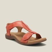 Kaelisse - Gepolsterte Riemchensandalen – Orange