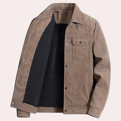 Klassische Cordjacke für Herren