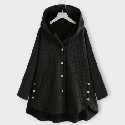 Leslie - Warme Button-Up Jacke