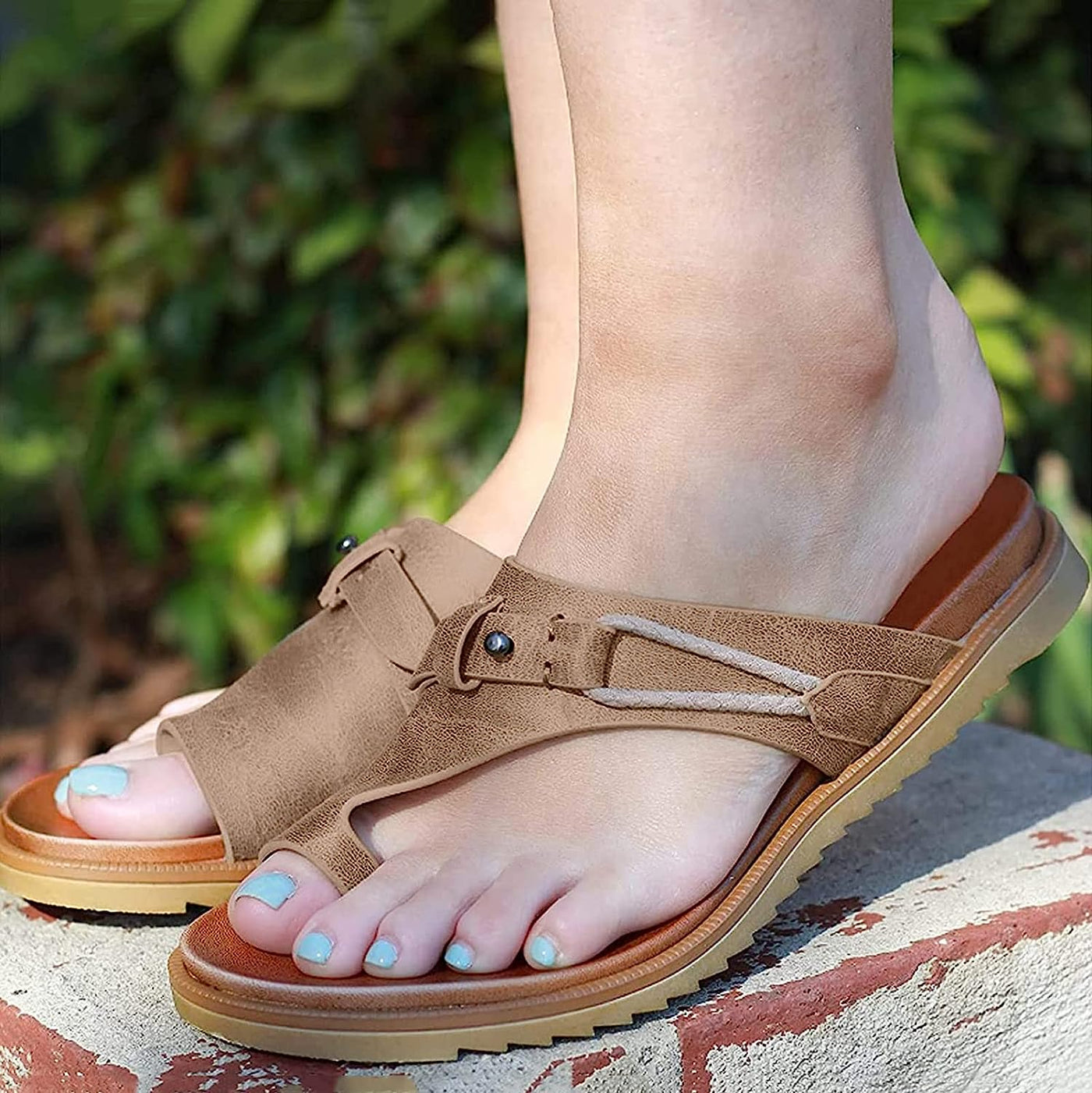 Orthopädische Sommersandalen mit offener Zehenpartie – Ziva