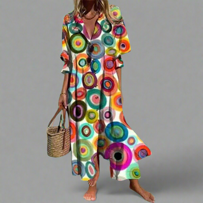 Urmina | Boho Maxikleid für stilvolle Sommermomente