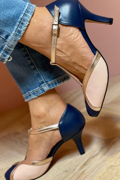 Alessia - Eleganter T-Strap Absatz