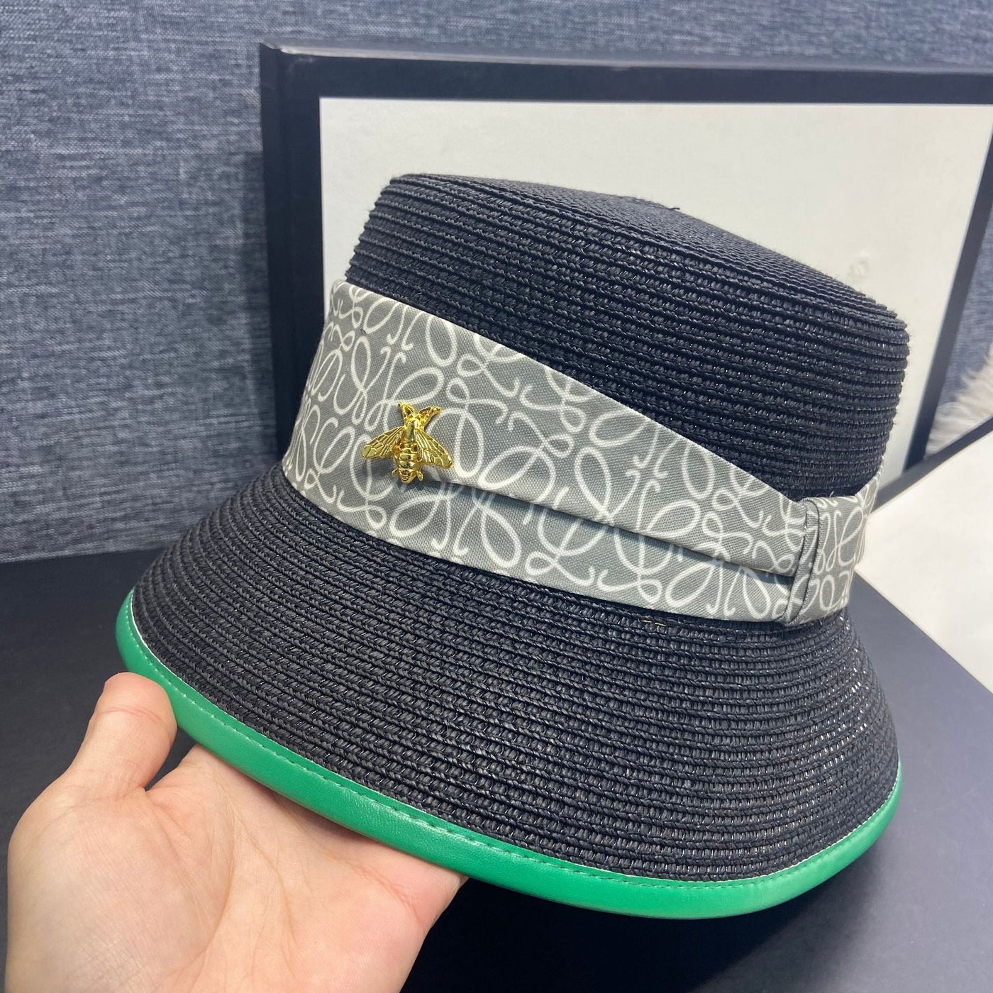 Eleganter Damen-Sommerhut mit Schleifendetail – RibbonShade