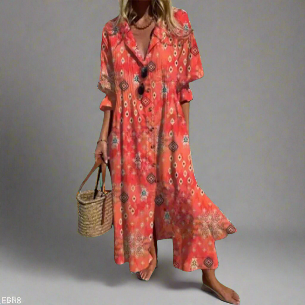 Urmina | Boho Maxikleid für stilvolle Sommermomente